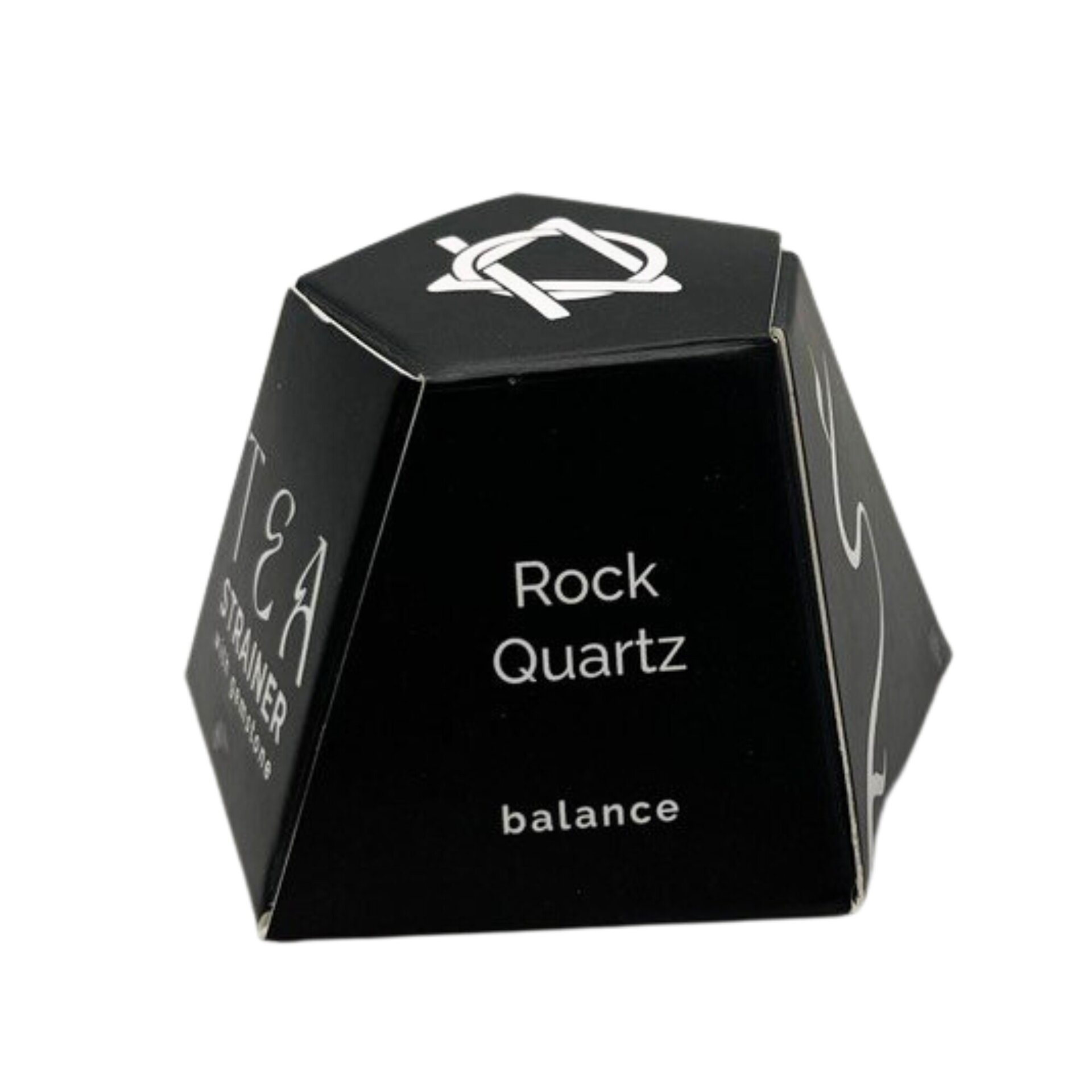 COLADOR DE TÉ CON PIEDRAS MINERALES-CUARZO DE  ROCA - 2