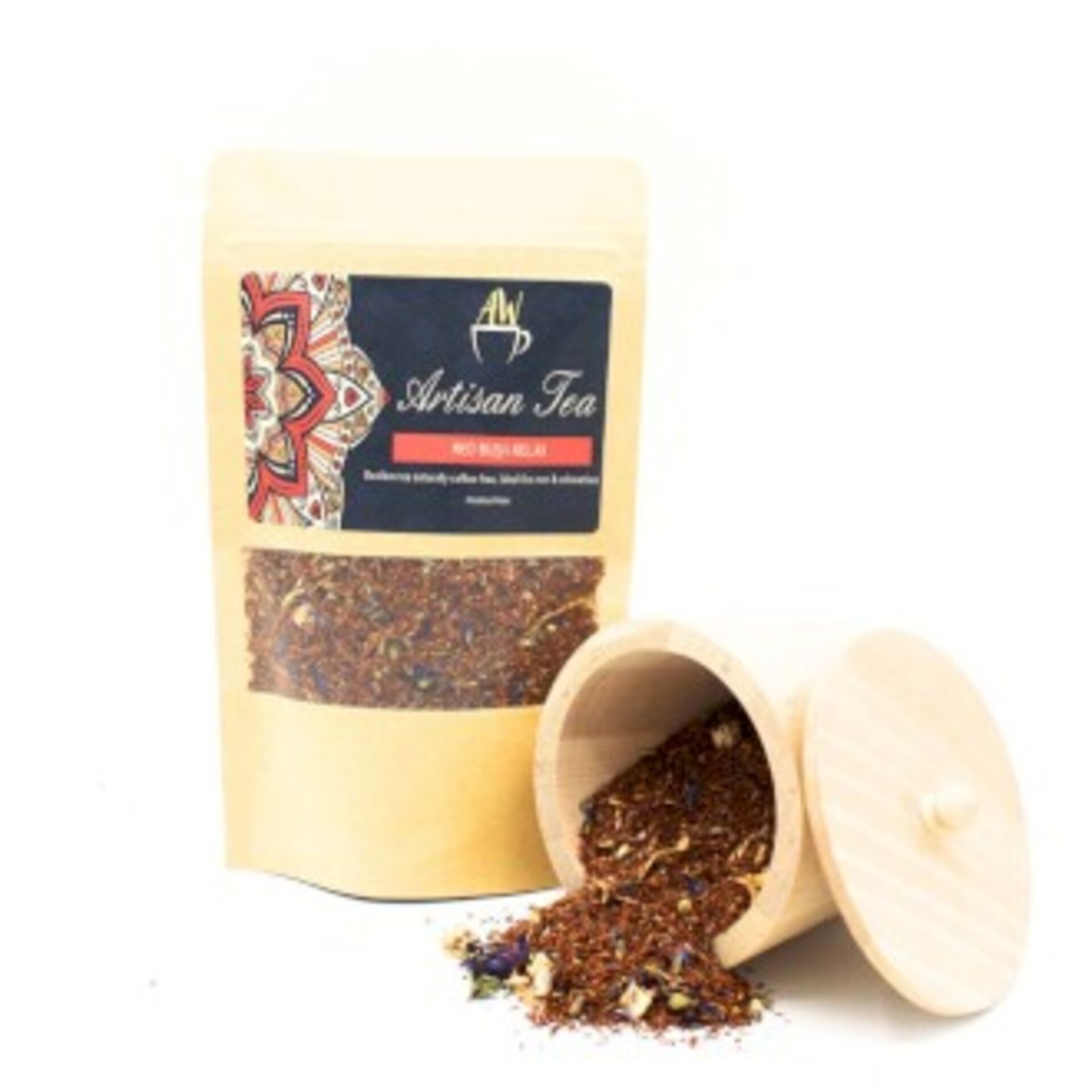 Té Rooibos con lavanda, manzana y naranja. RED BUSH RELAX - 2