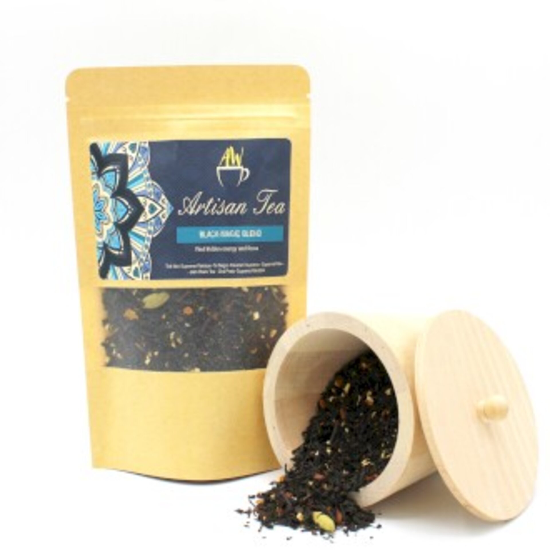 Té negro Pakistaní Exótico canela, piel de naranja, jengibre y cardamomo - 2