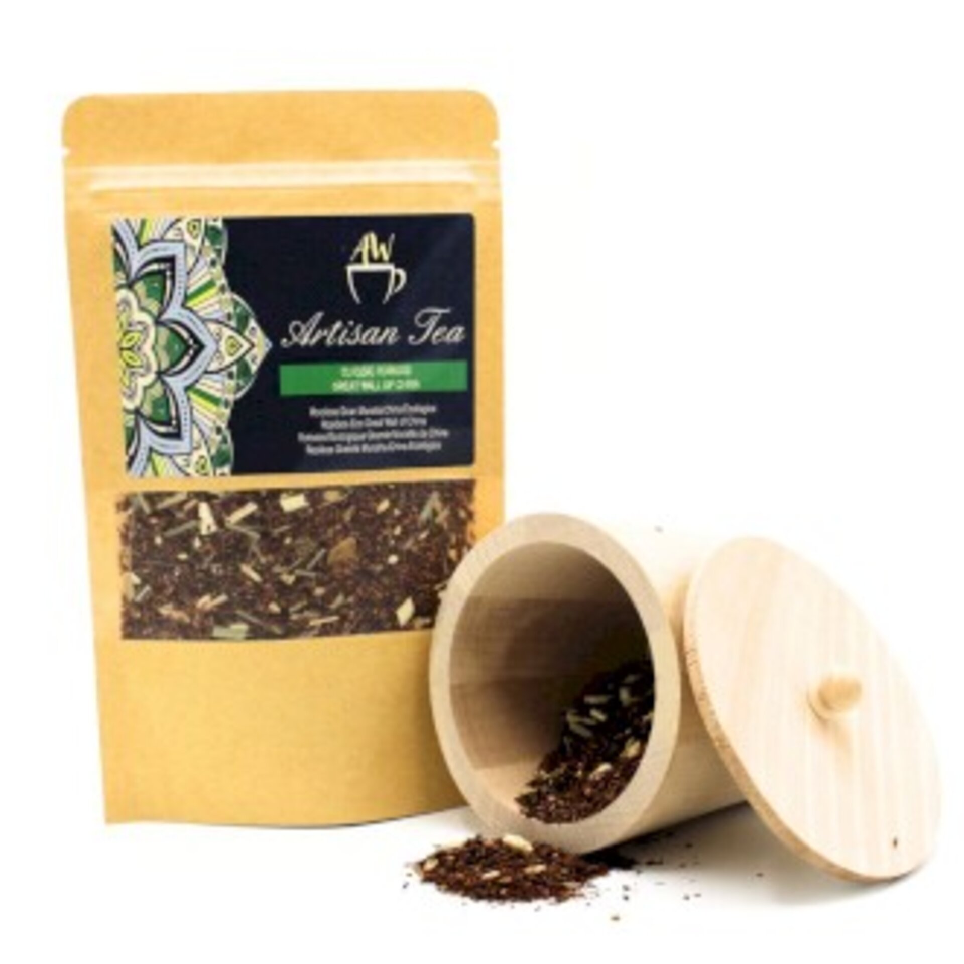 Té rooibos ECO con naranja, jenjibre y lemongrass - 2